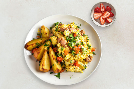 Meaty Breakfast Scramble